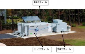 モジュール型データセンター・デモ施設