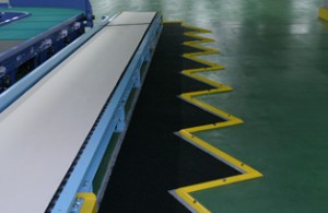 仕分け作業効率化のためのカーゴストッパー