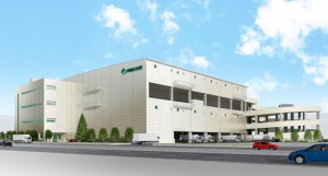 プロロジスパーク尼崎3の完成イメージ
