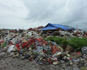 ヤンゴン周辺の年ゴミの現状（出典：JFEエンジニアリング）