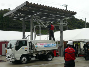 災害対応型の石油配送センターが稼働