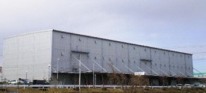 原木ロジスティクスセンターの外観 原木ロジスティクスセンターの外観