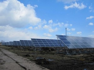 八雲町に開設した太陽光発電施設