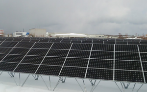日本郵船、石狩市で2MW級太陽光発電を開始