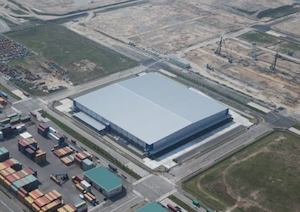 イヌイ倉庫とラサールの共同開発物流施設が完成（1）