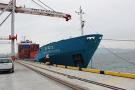 北九州港、TCLCが中国太倉港との定期コンテナ航路開設
