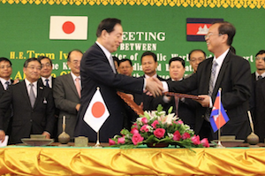 カンボジア、港湾荷役効率の改善など日本に協力要請