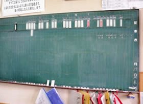 従来の配車予定表(出所:シャープビジネスソリューション)