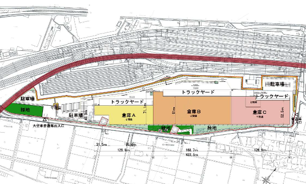 京阪電鉄、淀車両拡張用地で来年2月に物流施設着工