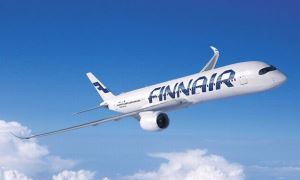▲フィンランド航空A350XWBのイメージ図（出所：エアバス）