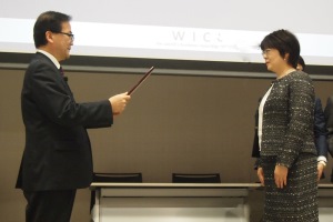 ▲表彰式の様子(出所:日本郵船)