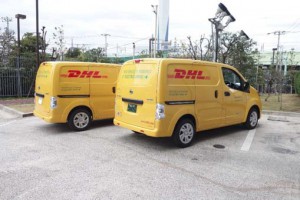DHLジャパン、丸の内地区の集配にEVトラック投入