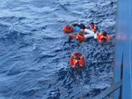商船三井、南シナ海で遭難者5人を救助