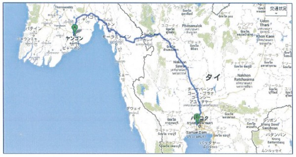 南海通運、タイとミャンマー結ぶ国境陸送混載を開始