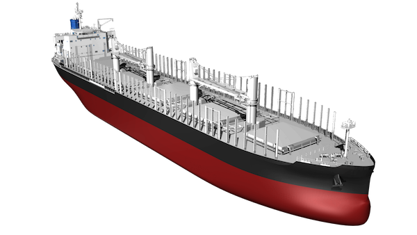 常石造船、木材輸送に適した新開発の船型受注