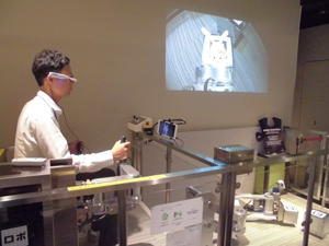 鴻池運輸、ロボットアームの展示内容を刷新