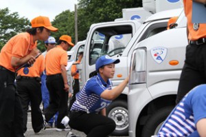 佐川急便、23回目のドラコン開催、女性選手増加