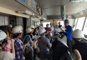 船協、神戸･名古屋･横浜で多目的コンテナ船見学会