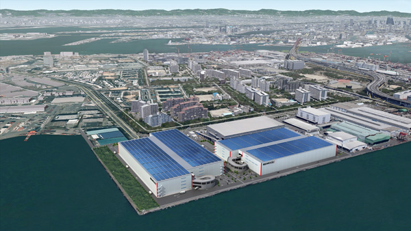 レッドウッドG、大阪南港で27万m2の開発計画始動