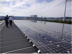 SBS即配サポート、豊橋の物流拠点で太陽光発電開始