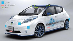 日産、高速・一般道含む公道で自動運転実験