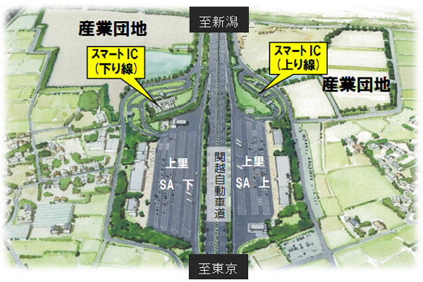 NEXCO東日本、埼玉県にETC車載器対象のICを開設