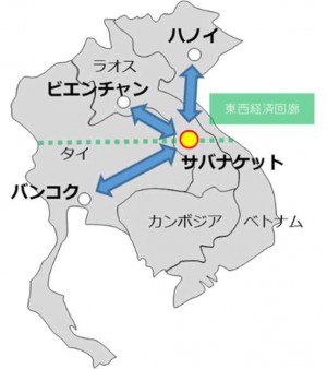 ▲トライアル輸送の予定ルート（出所：国土交通省）