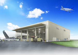 ボーイングと中部空港、787機部位の保管拠点新設