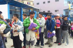 商船三井、ネパール地震被災者の救援物資を無償輸送
