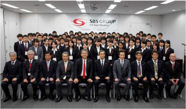 SBS鎌田社長、入社式で「生き残る方法はイノベーション」