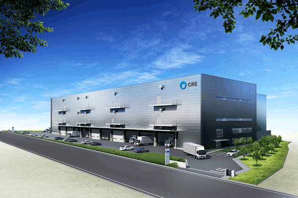 CRE、新座市にマルチテナント対応の新倉庫を開発