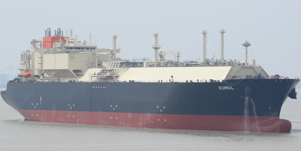 商船三井、エクソン･モービル向け新造LNG輸送船竣工 