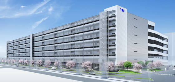 東京流通センター新B棟工事に最新の環境技術、大林組