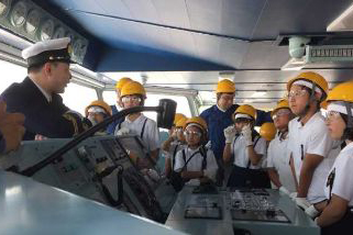 船主協会、四国で小学生招きLNG船･造船所見学2