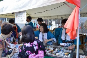 東ソー物流、地元夏祭りに従業員120人が参加