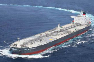 名村造船、シリーズ5番目の11万トン型油送船引渡し