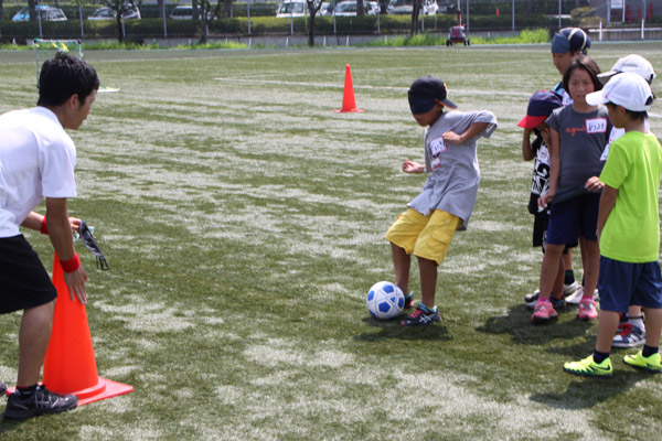 SGHD、有森裕子さんら招き子供達にスポーツ体験3