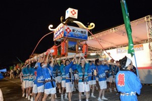 東ソー物流、地元夏祭りに従業員120人が参加2