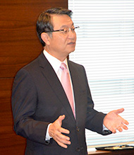 商船三井社長訓示、｢海運業リードの原動力は人の力｣