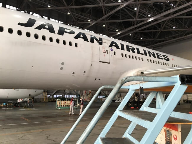 JAL、IoTで整備場器材の位置管理実証実験