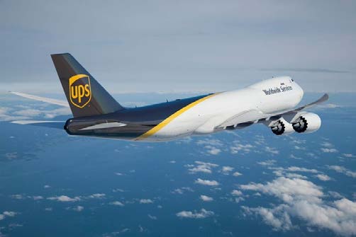 UPS、ボーイング747-8型貨物ジェット機を14機受注