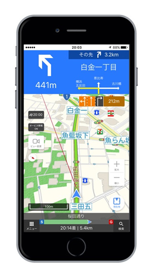 インクリメントP、スマホ向けカーナビアプリを全面リニューアル