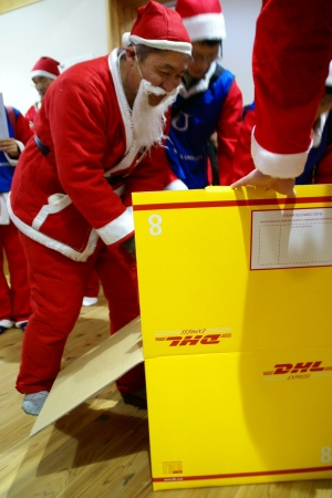 DHL、東日本大震災被災地のクリスマスイベントを支援