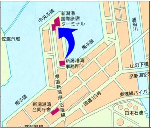 新潟港湾事務所が移転