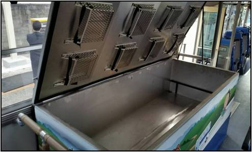 ヤマト･宮崎交通、｢客貨混載｣バスに保冷専用BOX導入5