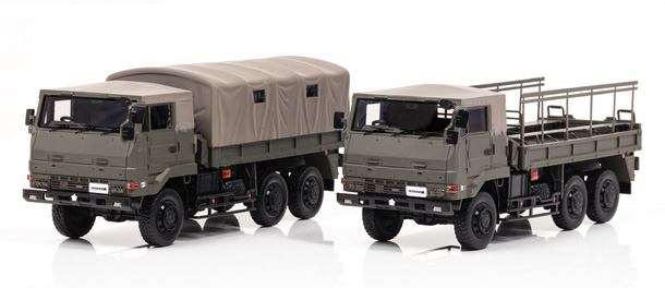 自衛隊73式大型トラックの完成品ミニカー、予約開始 | LOGISTICS TODAY