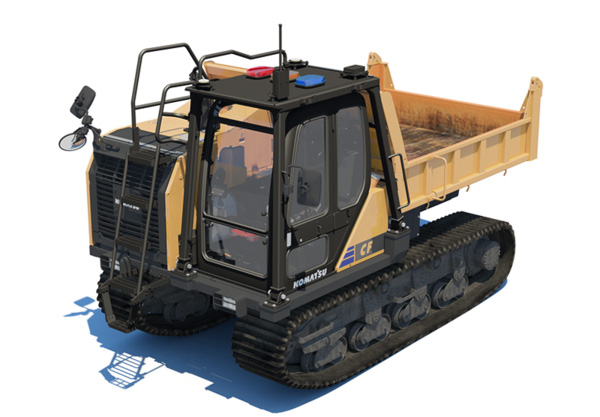 コマツとZMP、不整地運搬車で無人自動運転 | LOGISTICS TODAY