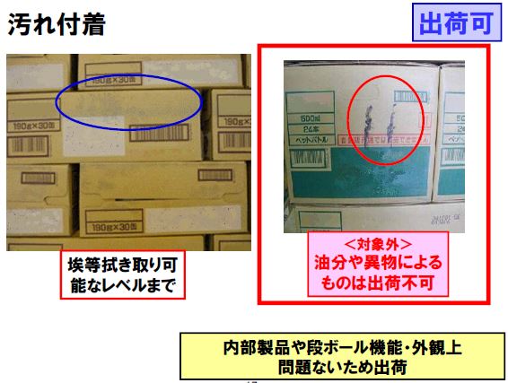 ［可］汚れ付着