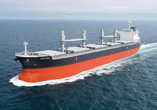 三井E&S、6.4万重量トン型ばら積み船引渡し