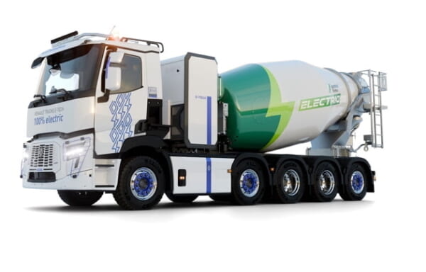 ルノー、電動コンクリート輸送車を公開 | LOGISTICS TODAY